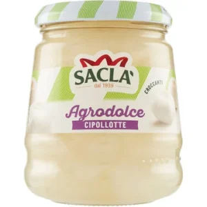 Saclà, Cipolle Borettane agrodolce 185gr