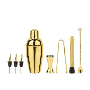 Cobbler Set Mixology In Acciaio Inox Set 8 Pz