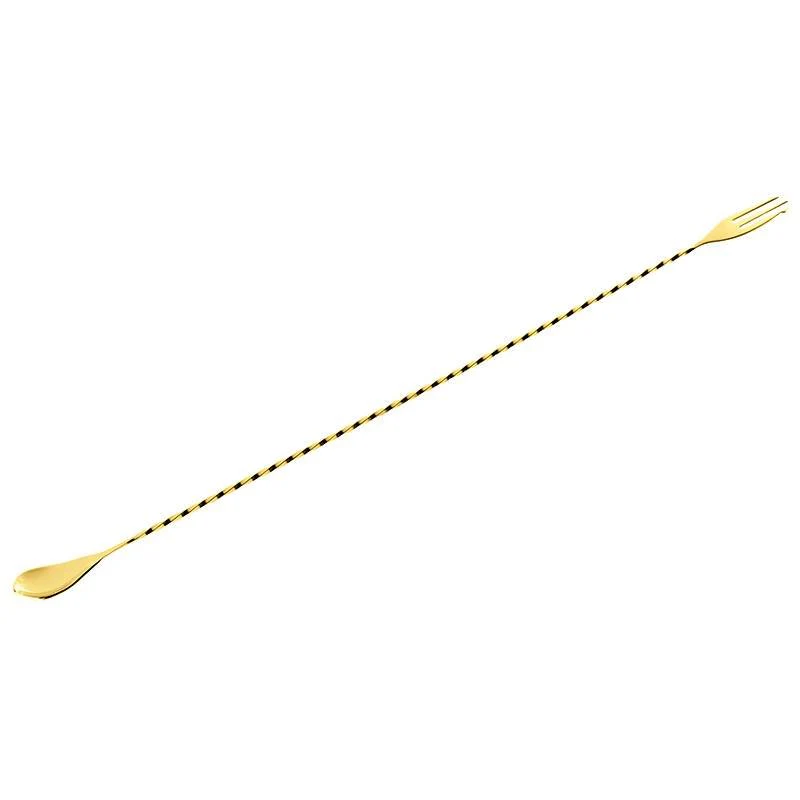 50 cm - Bar Happy Hour Bar Spoon In Acciaio Inox