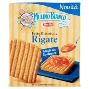 Mulino Bianco, fette biscottate rigate 315 g