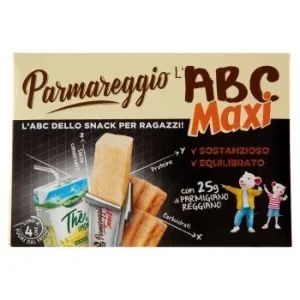 Parmareggio, l’ABC Maxi Parmigiano Reggiano cracker, thè al limone