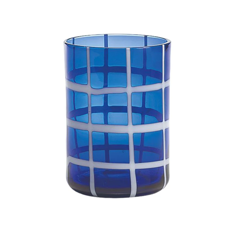 35 cl - Twiddle Bicchiere Acqua A Righe in Vetro Soffiato - Set 6 Pezzi - immagine 4