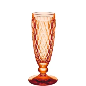 12 cl - Boston Calice Flute in Vetro - Set 4 Pezzi