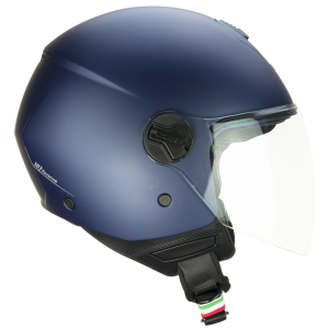 Casco Moto Jet Cgm 167A Florence BLU SATINATO