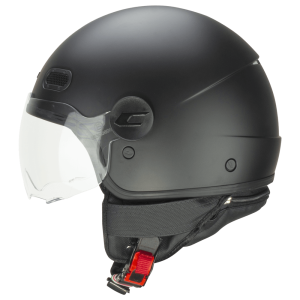 Casco Moto Jet Cgm 191A PIX GLOBO MONO NERO OPACO