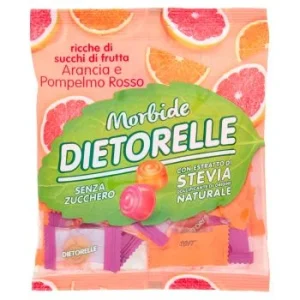 Dietorelle, caramelle morbide arancia e limone 70gr