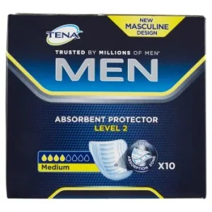 Tena, Men Level 2 protection assorbenti distesi 10 pezzi