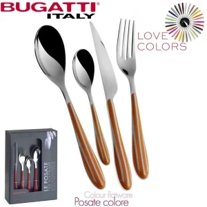 Zebra Servizio Posate Acciaio Inox e ABS - Set 24 Pz