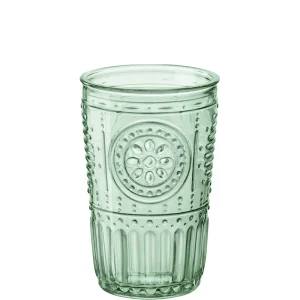 34 cl - Romantic Bicchiere Acqua in Vetro - Set 4 Pezzi