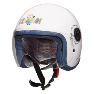 CASCO DURALEU BIMBO MINIONS BELLO WHITE