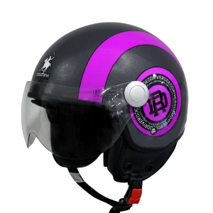 CASCO RODEO DRIVE DEMIJET GRIGIO/FUCSIA LUCIDO Cod.(RD105N GR)